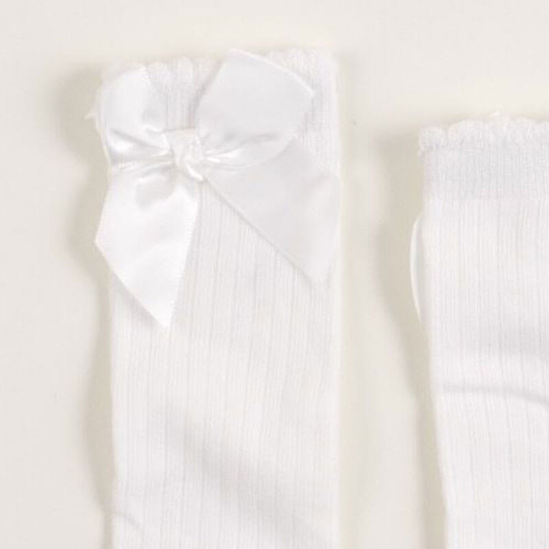 2 Pairs Of White Socks For Girls