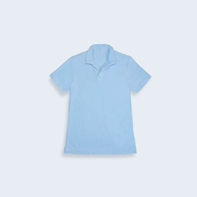 Blue Towel T-Shirt For Men