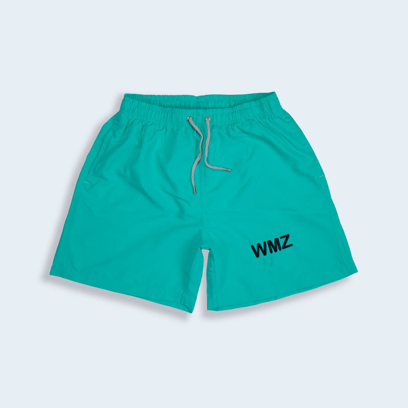 Green Swimsuit Short For Adults (With Embroidery Option)