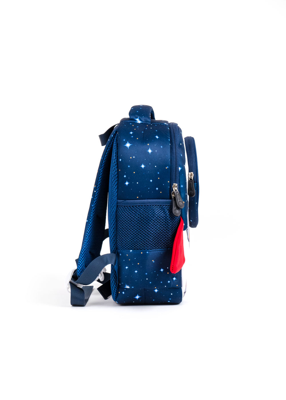 Navy Space Jet School Bag for Kids (With Name Printing Option)