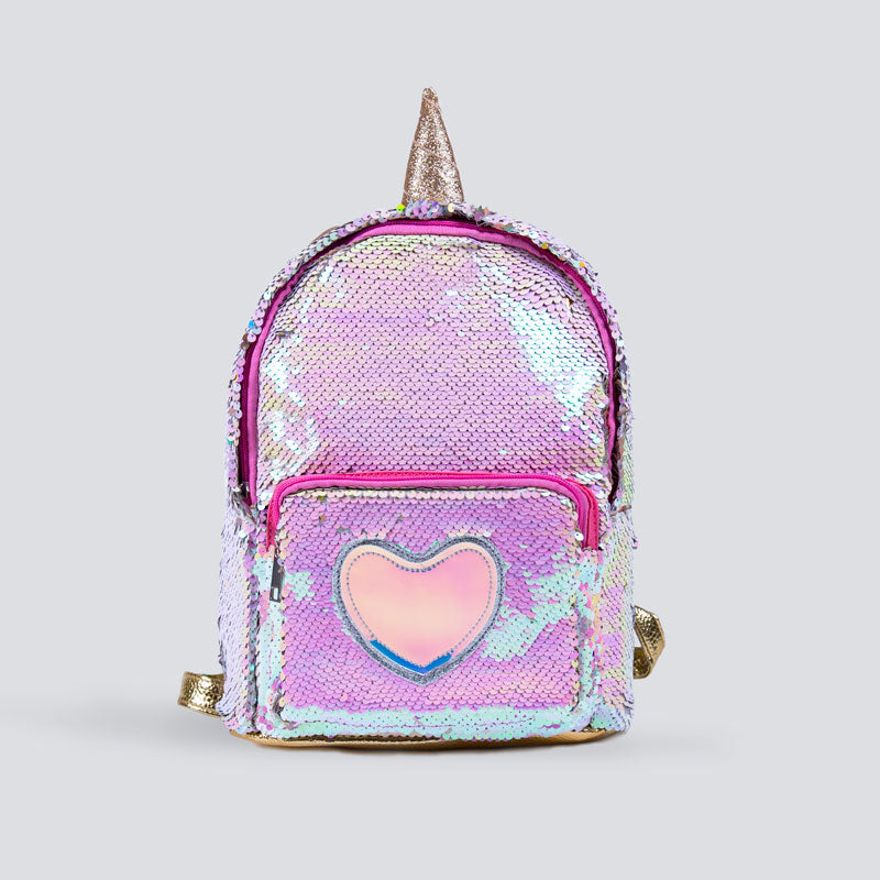 Golden Unicorn School Bag For Girls