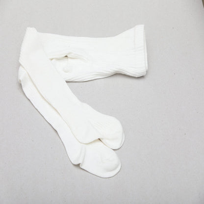 WHITE Socks For Girls Design TX