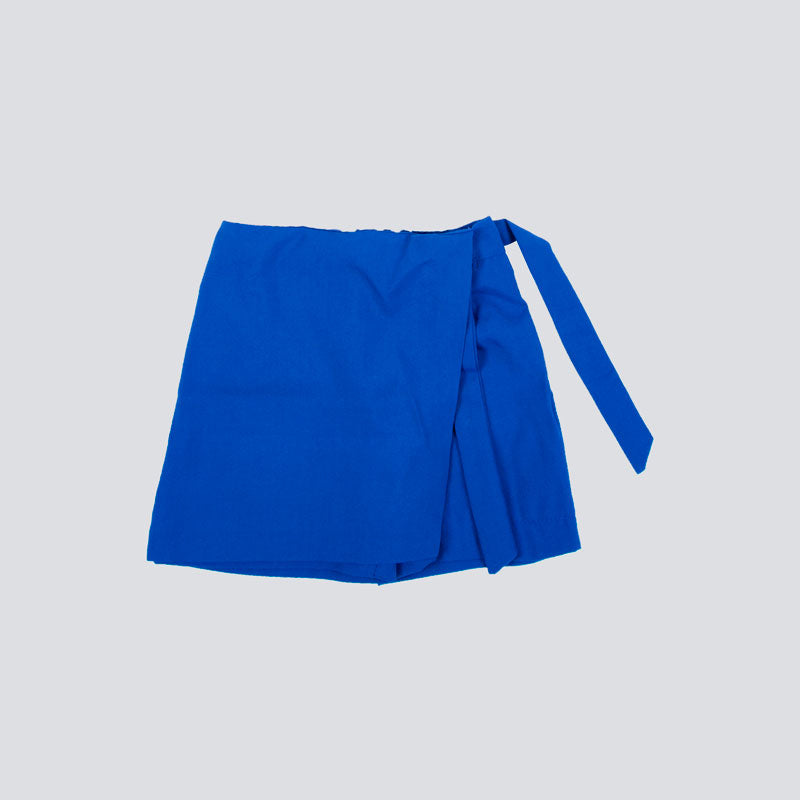 Blue Kinder Garden Skirt Shorts For Girls