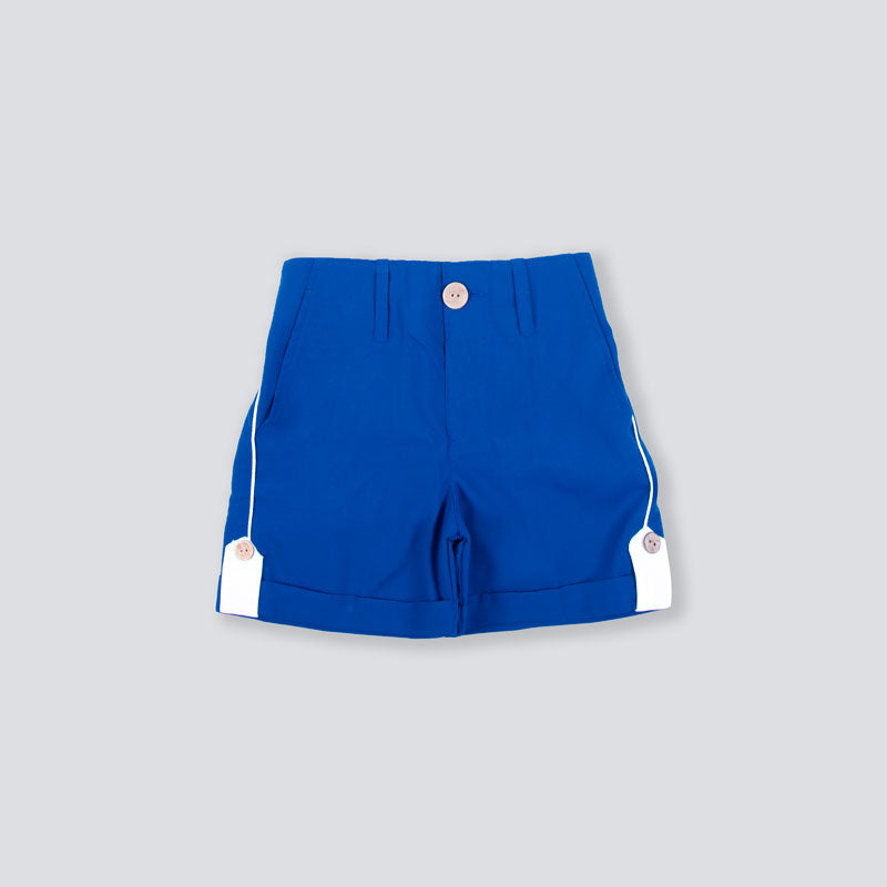 Blue Kinder Garden Lining Shorts For Boys