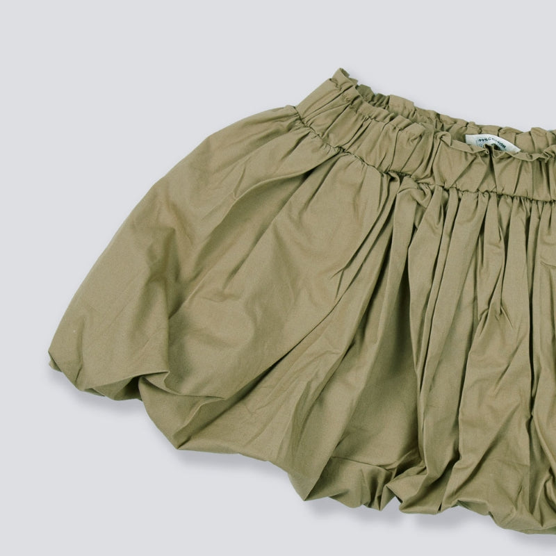 Beige Wavy Skirt For Girls