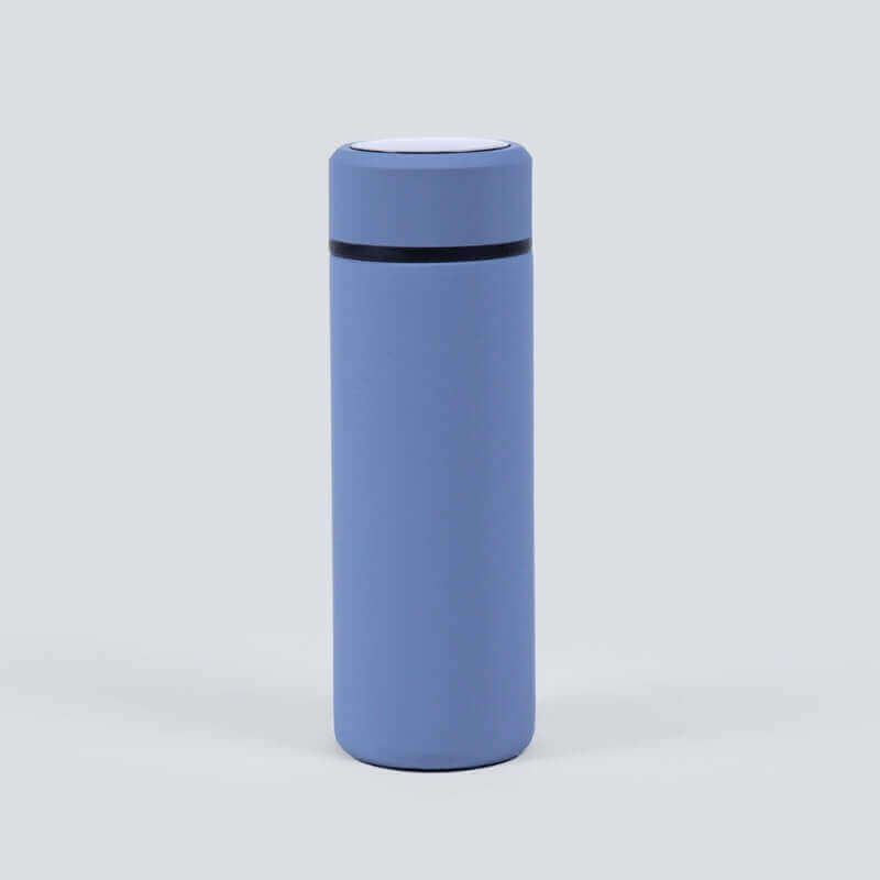 Grey Vacuum Water Bottle - 350ml (With Name Printing Option)