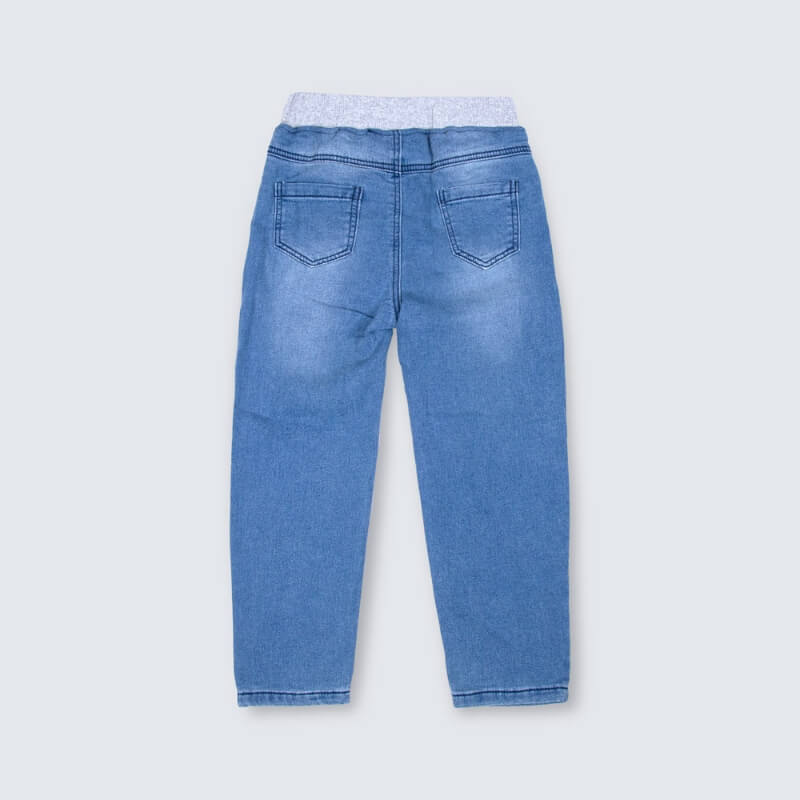 Blue Denim Jeans For Kids