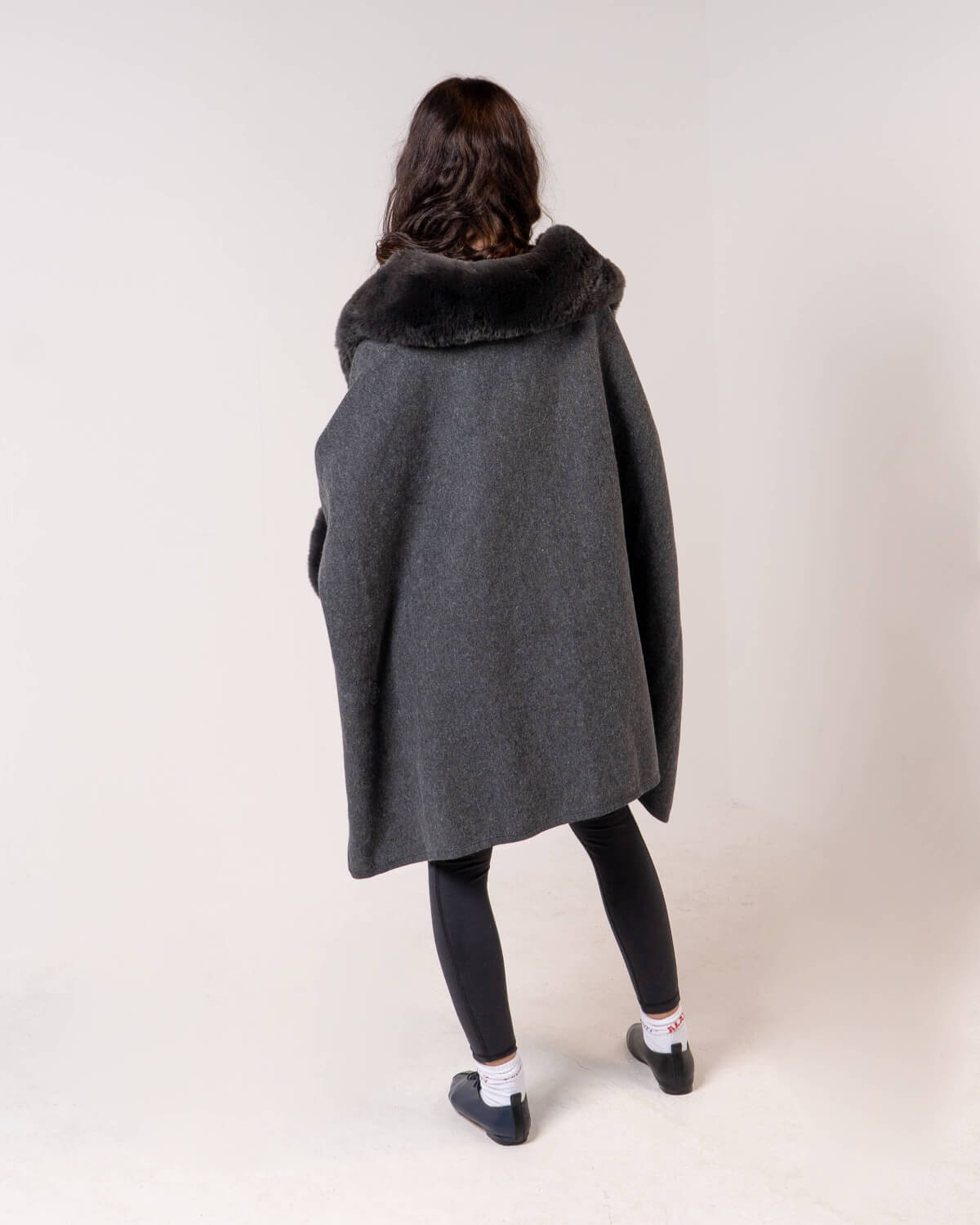 Multi Color Fur Coat For Women Thoubi