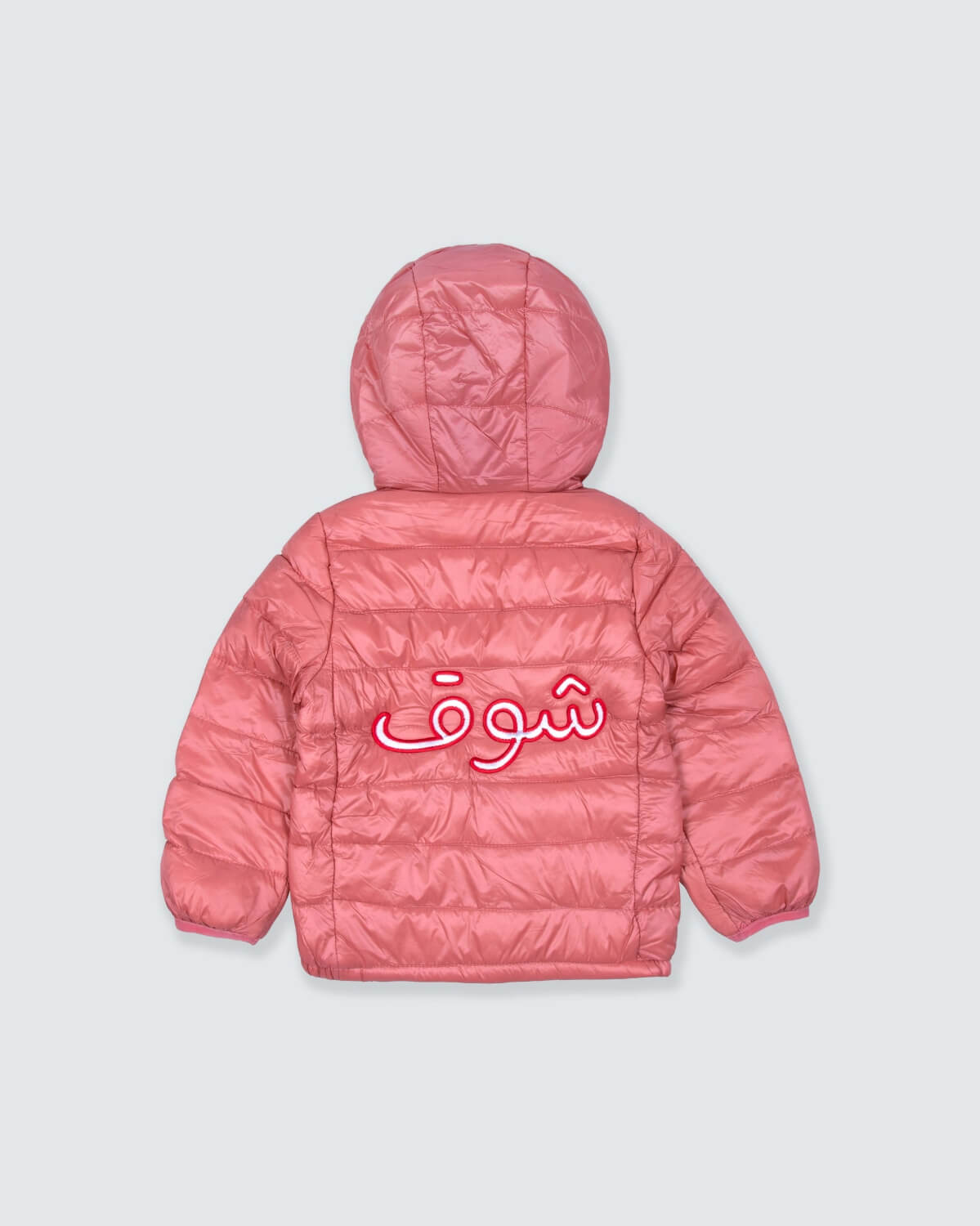 Multi-Color Winter Jacket With Hoodie For Kids
