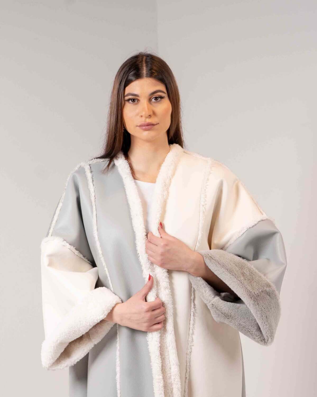 Multi-Color Winter Furwa Half White For Women FW2022