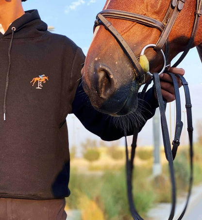 Horse Rider Design Hoodie