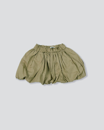 Beige Wavy Skirt For Girls