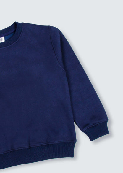 Navy Blue Pullover Top For Kids