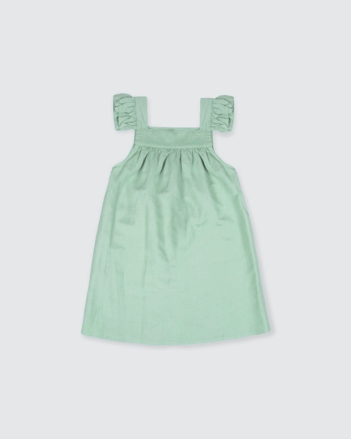 Green 7115 Dress For Girls