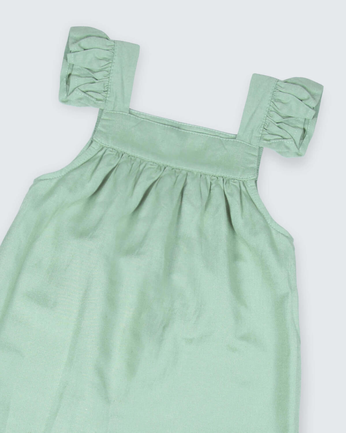 Green 7115 Dress For Girls