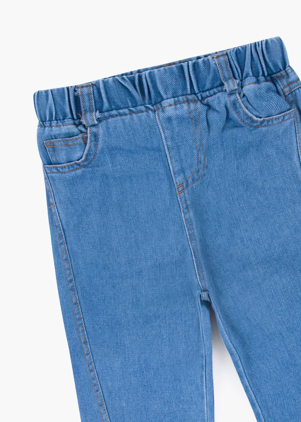 Blue 7217 Denim Jeans For Girls