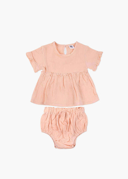Multi-Color 7219 Summer Set Of Two For Baby Girl
