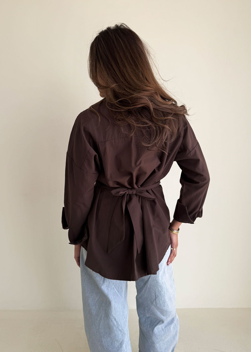 8213 Brown Shirt For Women