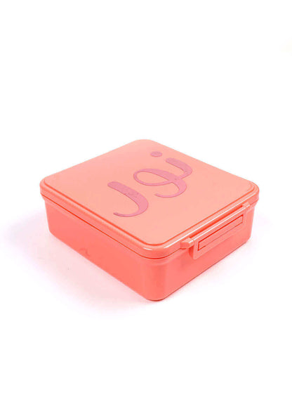Pink Lunch Box For Kids (With Name Printing Option)