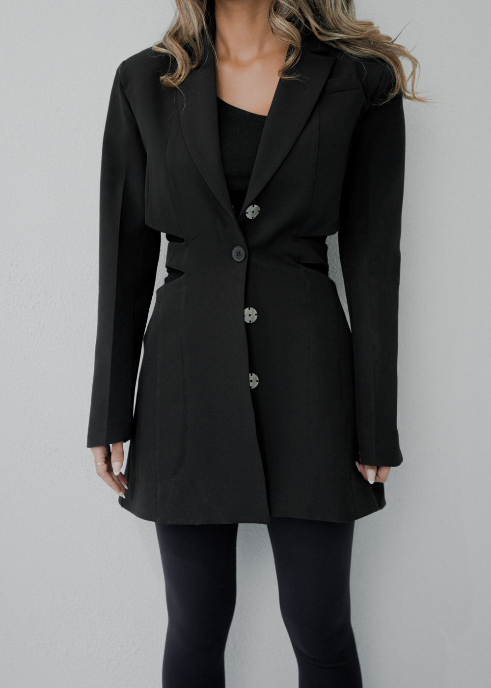 7373 Black Blazer For Women