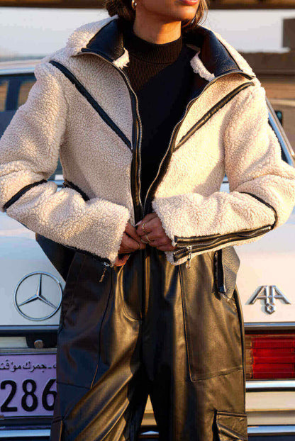 Multi-Color 7468 Leather Oversize Pants For Women