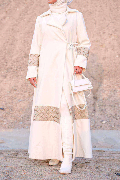Multi-Color 7484 Furwa With Sleeve Design For Women