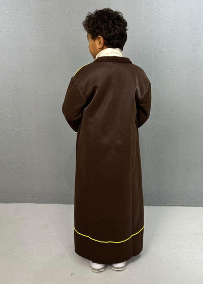 7510 Brown Furwa With Lines For Boys FW23