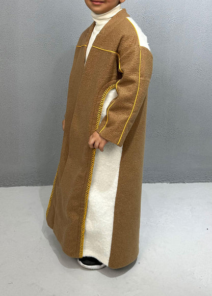 7512 Brown Furwa With White Patch For Boys FW23