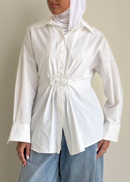 8213 Off White Shirt For Women