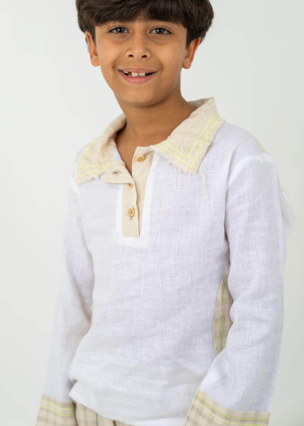 23SS1TB3ST7311 Beige Gergean Set For Boys