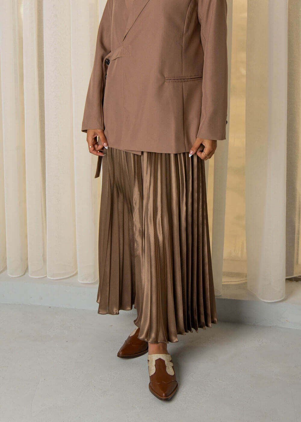 7558 Multi-Color Fodder Skirt For Women