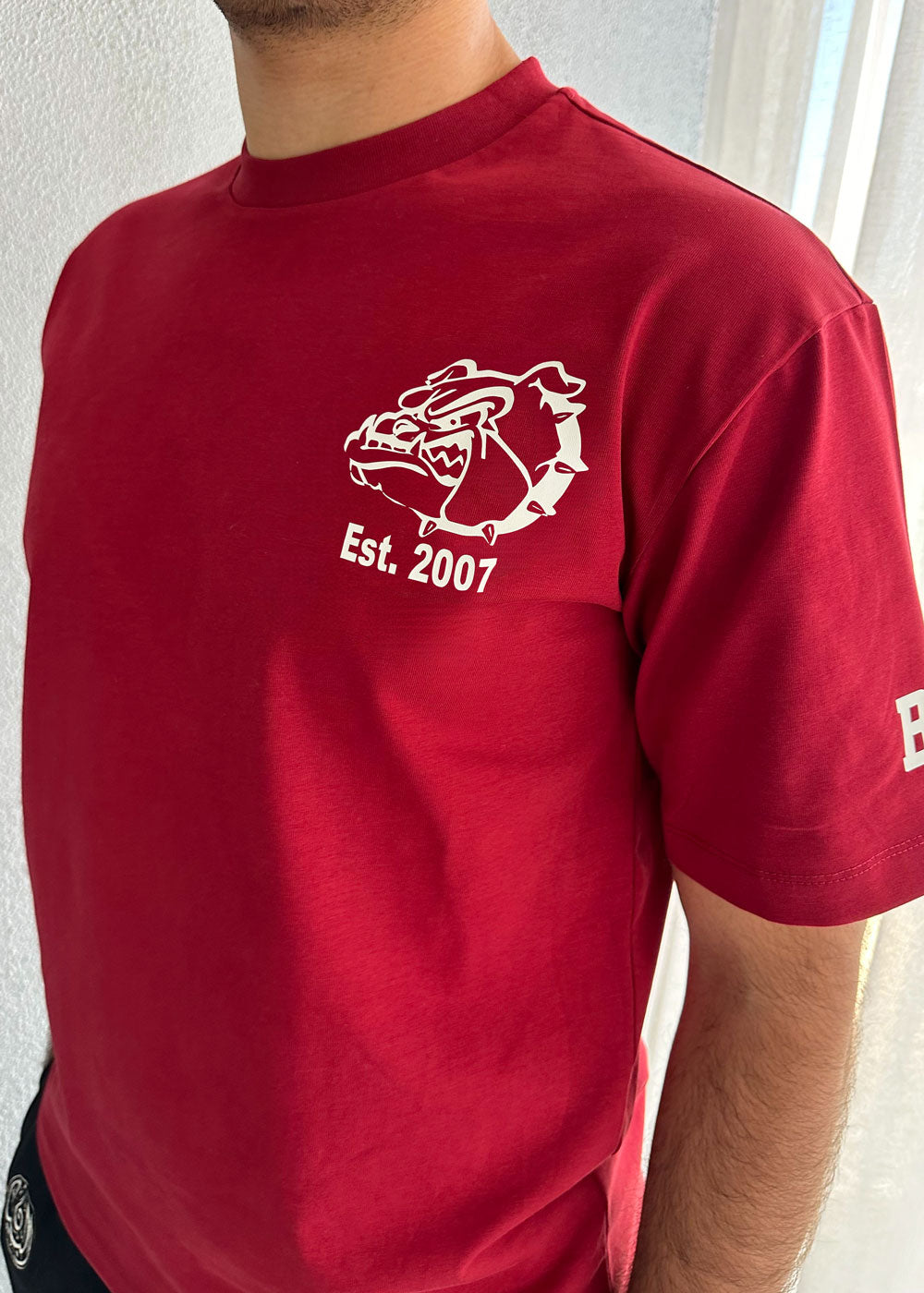 BBS Senior Male Red PE T-Shirt