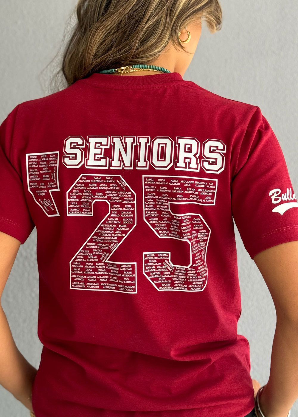 BBS Senior Female Red PE T-Shirt