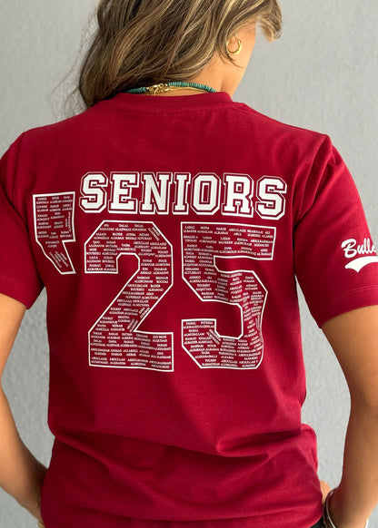 BBS Senior Female Red PE T-Shirt