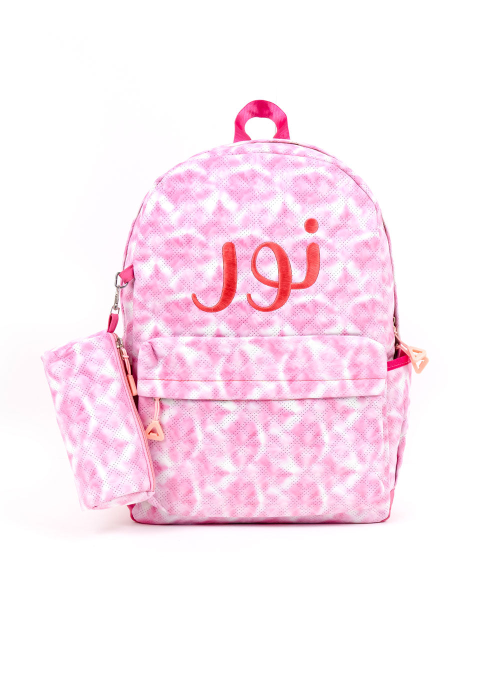 7354 Pink Bag For Girls PFW-23 (With Name Embroidery Option)