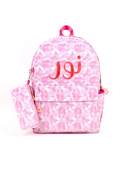 7354 Pink Bag For Girls PFW-23 (With Name Embroidery Option)