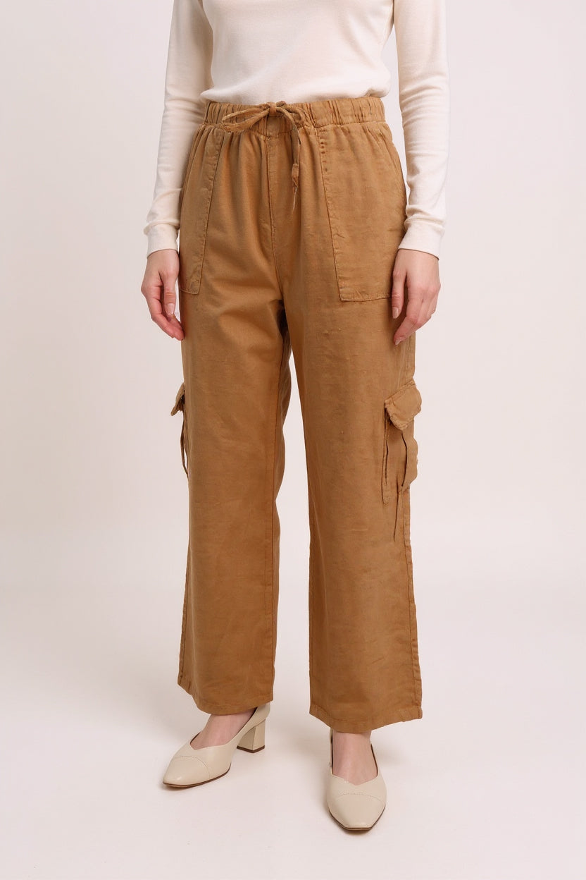 7618 Dark Beige Pant For Women