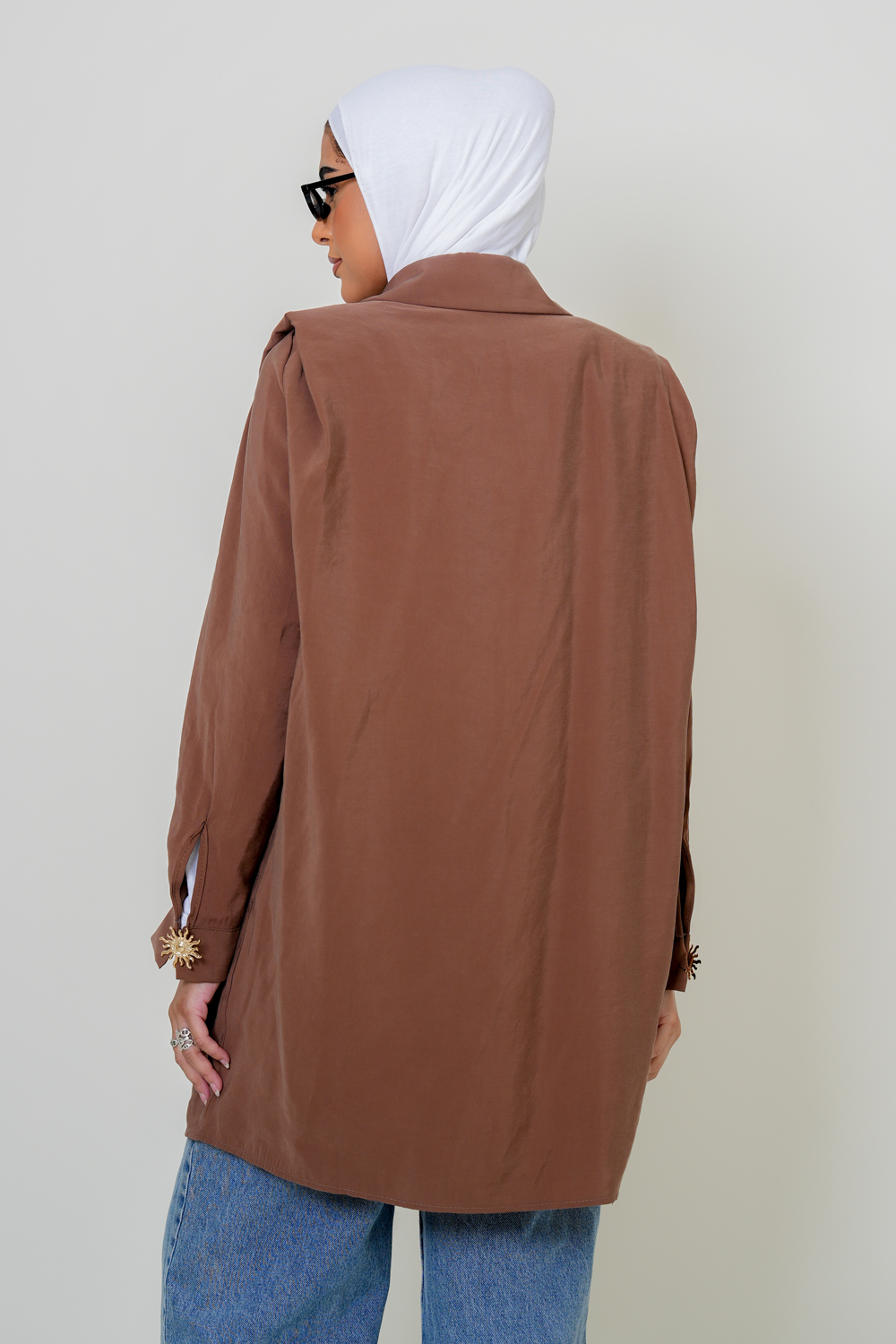 7905 Brown Blouse For Women