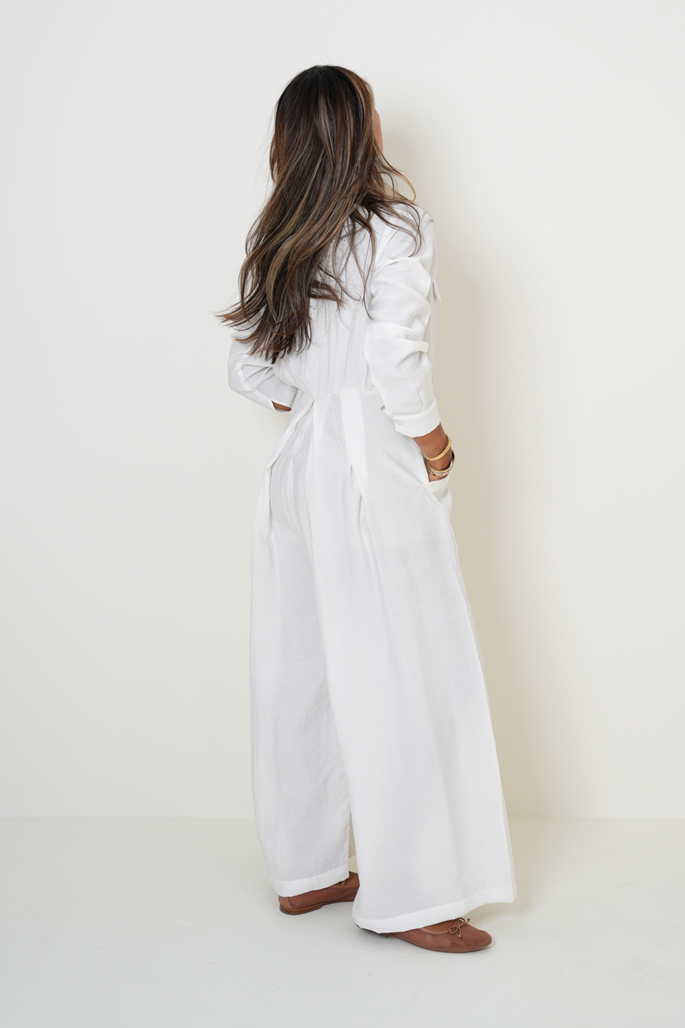 7863 White Dress Women
