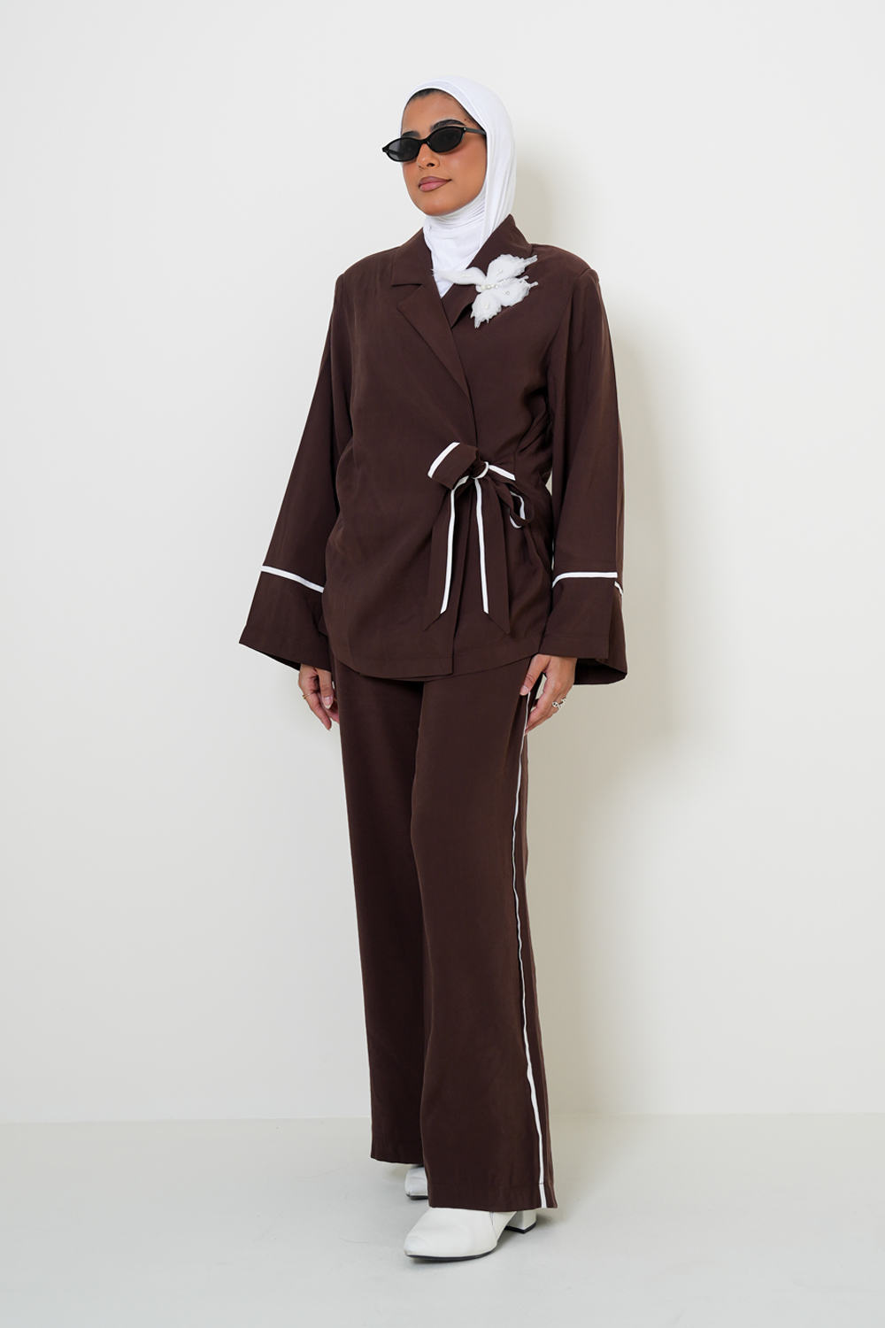 7897 Brown Set For Women