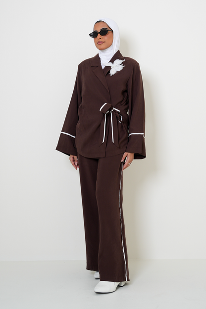 7897 Brown Set For Women