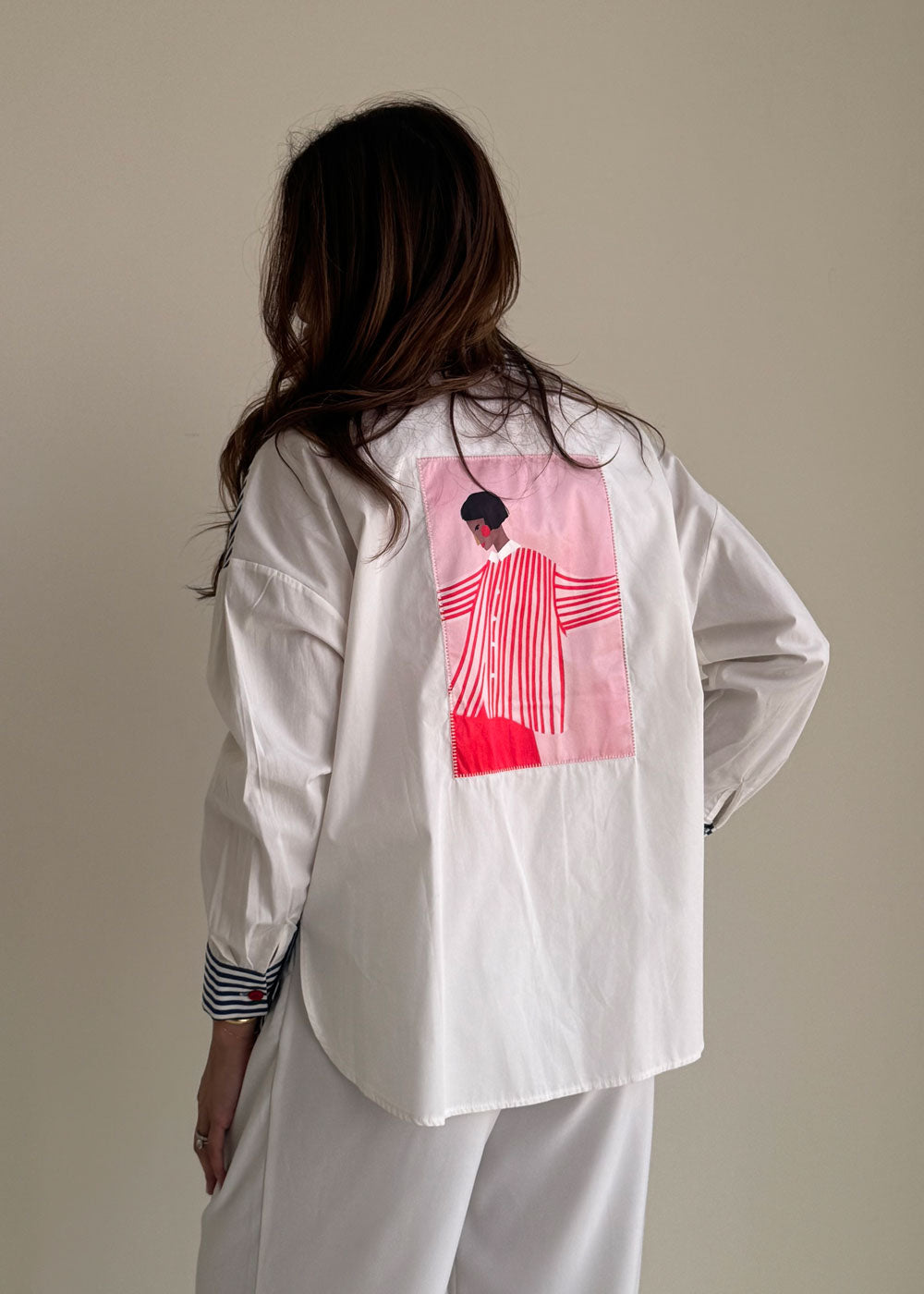 8216 Multi-Color Shirt For Women