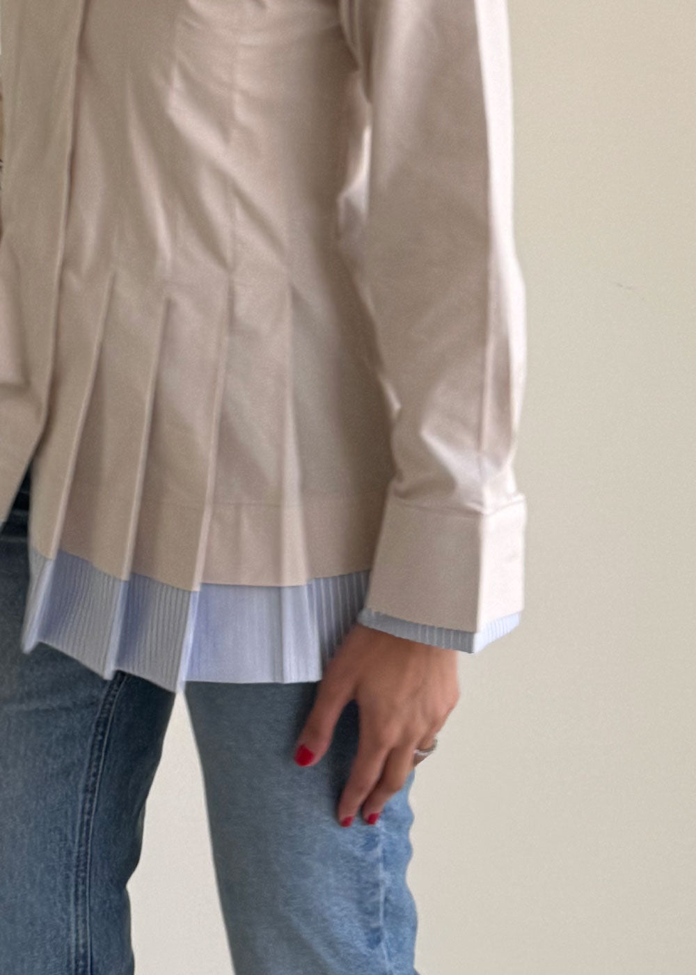 8179 Off White Shirt For Women