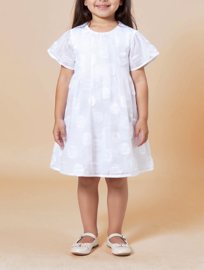 7805 Multi-Color Summer Dress For Girls