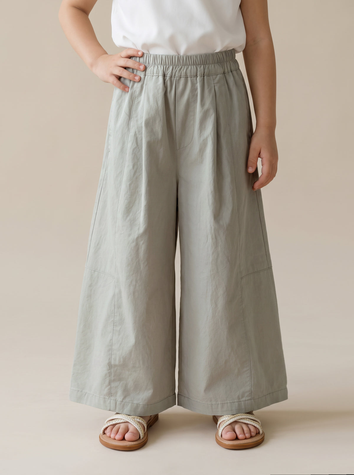 8144 Beige Pant For Girls
