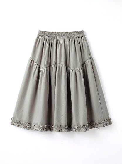 8148 Grey Skirt For Girls