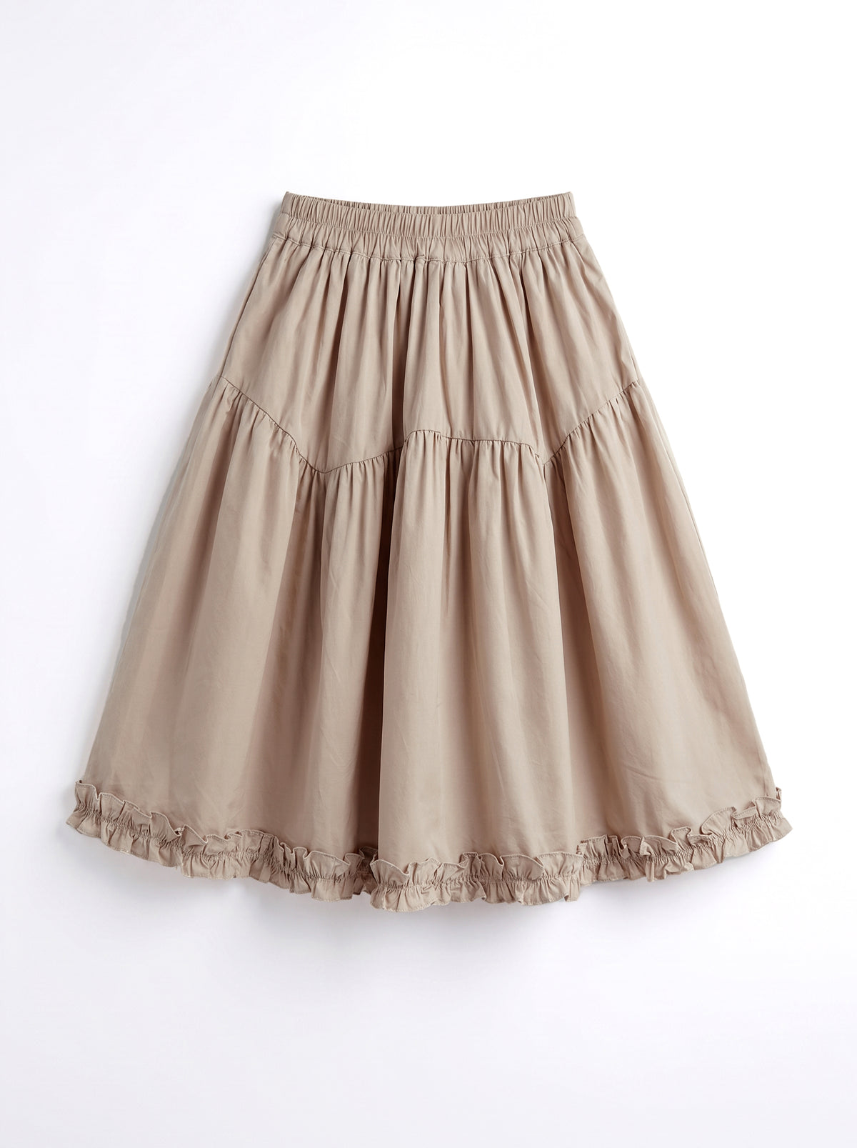 8148 Beige Skirt For Girls