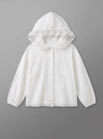 8153 White Jacket For Girls