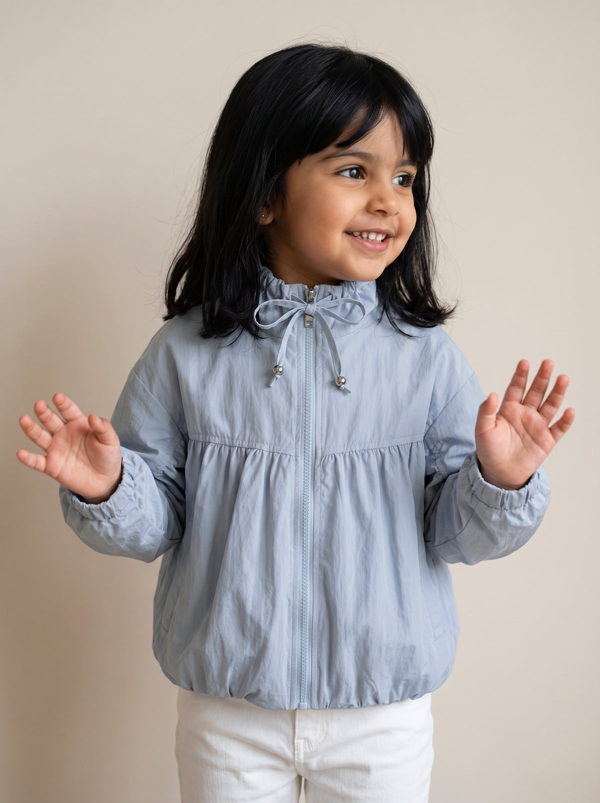 8155 Blue Jacket For Girls