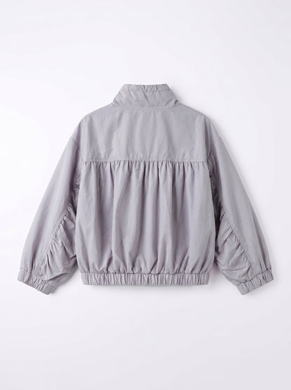 8155 Grey Pink Jacket For Girls
